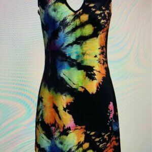 Ladies size XL tie dye dress 10.00